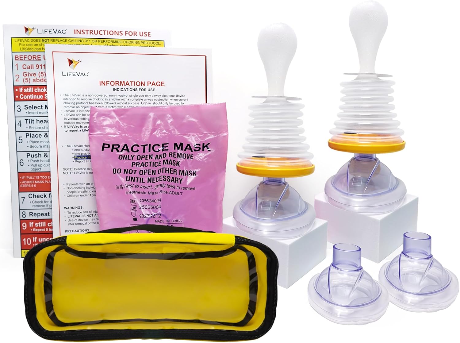 LifeVac Home & Travel Combo Kit