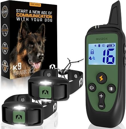 INVIROX Dog Training Collar with Remote
