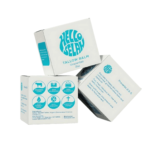 Organic Grass Fed Beef Tallow Balm