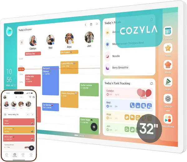Cozi 10" Digital Calendar & Notepad