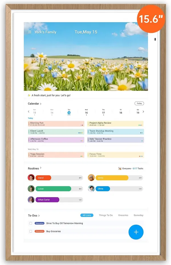 ApoloSign 15.6" Digital Calendar Display