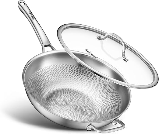 VEDNHOL Titanium Non-Stick Frying Pan