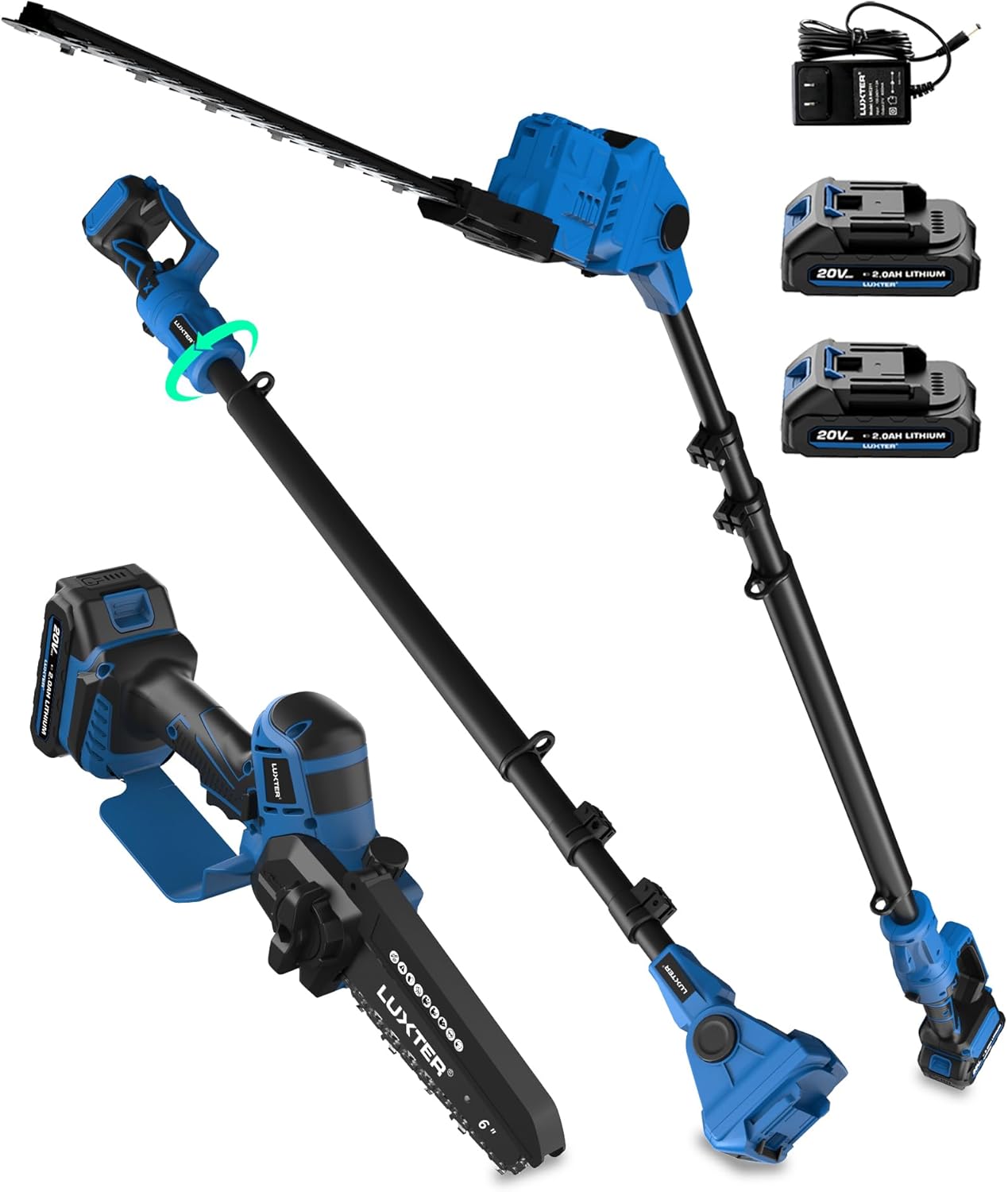 LUXTER 5-in-1 Pole Trimmer