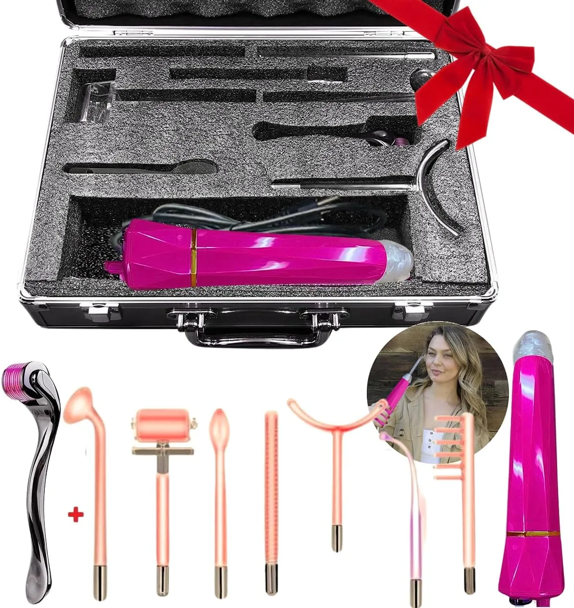 Lift Wand Professional High Frequency Facial Wand Machine