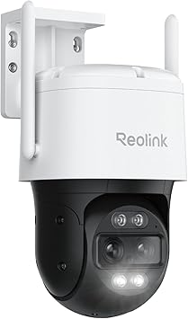 REOLINK 4K Wired WiFi Outdoor Security Camera, 8MP Dual Lens