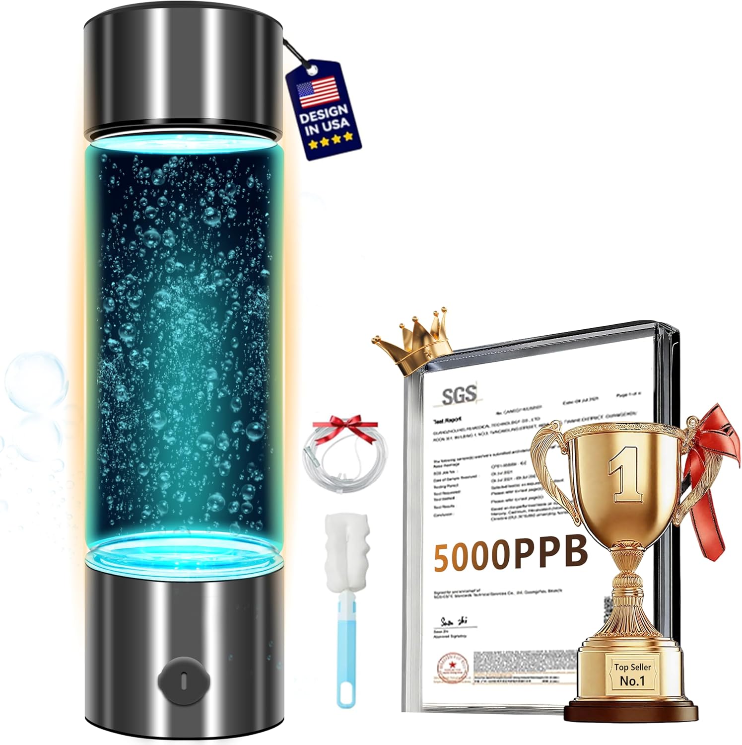 HydroVital Hydrogen Water Bottle