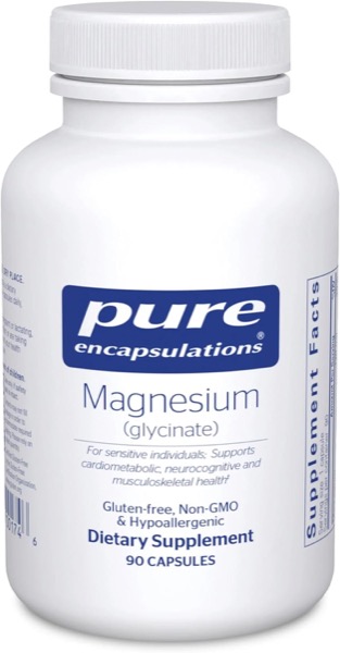 Pure Encapsulations Magnesium (Glycinate) - Supplement