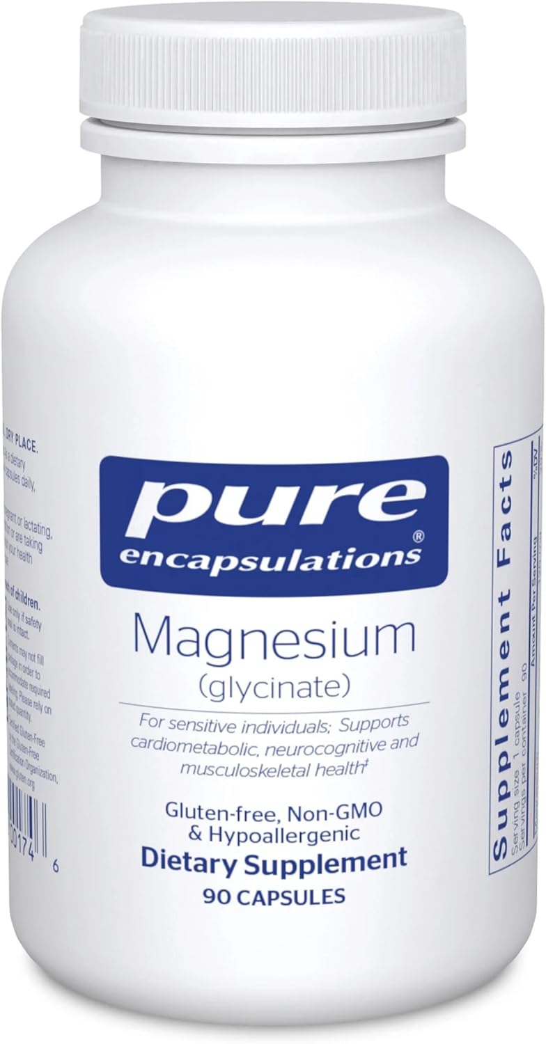 Pure Encapsulations Magnesium (Glycinate) - Supplement