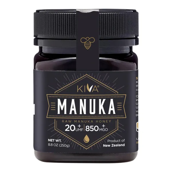 Kiva Raw Manuka Honey UMF 20+ | MGO 850+ | 100% Pure New Zealand Honey