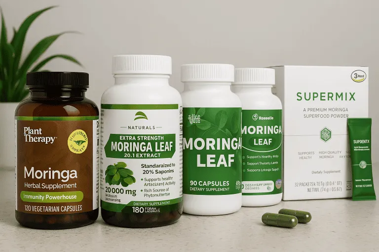 Nous avons passé 3 semaines à tester 24 suppléments de Moringa pour trouver le meilleur en 2026