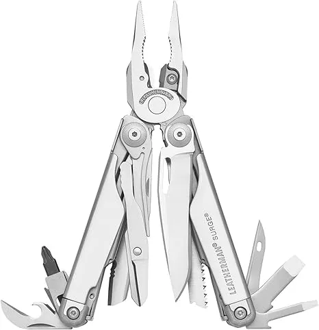 LEATHERMAN, Surge, 21-in-1 Heavy-Duty Multi-tool for Work