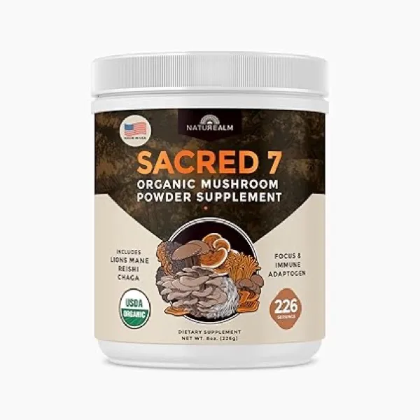 Sacred 7 Mushroom Coffee Booster