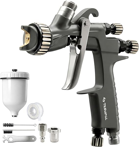 Tilswall Stainless Steel HVLP Spray Gun