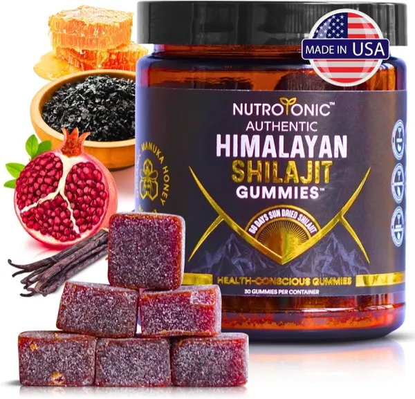 NutroTonic Organic Shilajit Gummies
