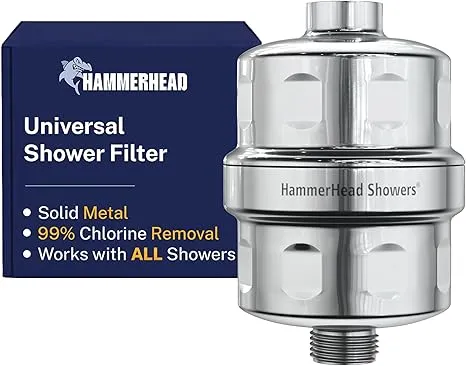 HammerHead Showers® Solid Metal Shower Head Filter