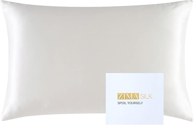ZIMASILK 100% Luxurious 25 Momme Mulberry Silk Pillowcase