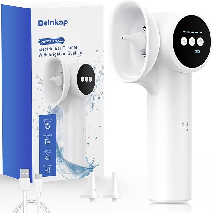 AquaFlush Dual-Compartment Ear Cleaning System