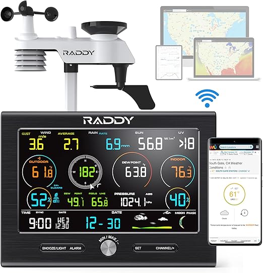 Raddy L7 LoRa Professional Weather Station